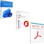Microsoft Pachet Licenta Windows 11 Professional + Office 2024 Professional Plus + Adobe Acrobat Pro 2020
