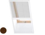 Fornest - Plase anti-insecte pentru FERESTRE DE MANSARDĂ - PLISSE LITE - NUC - imitație lemn (SH/PLS/ST/LTX2179)