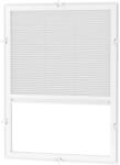 Fornest - Plase anti-insecte pentru FERESTRE - PLISSE EASY - ALB - RAL 9016 (SH/PLS/OK/EAS\9016)