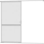 Fornest - Plase pentru UȘI - glisante SLIM - GRI RAL9006 (SH/POS/DV/SLM9006)