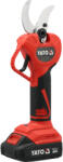 TOYA Foarfece de grădină 18 V, brushless, 40 mm, baterie 2 Ah + încărcător (YT-828382) Foarfeca de gradina