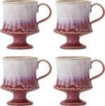 Bloomingville Căni Odile 250 ml, roz, 4 buc (82073142)