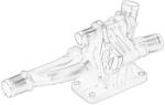 PEUGEOT Termostat Sistem Racire (83°c in Carcasa) Volvo C30 S40 Ii S60 Ii S80 Ii V40 V50 V60 I V70 Iii Citroen Berlingo (1336AF)