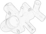 FORD Termostat Sistem Racire (in Carcasa) Ford Transit 2.2d/2.4d 04.06-08.14 FORD TRANSIT (1432394)