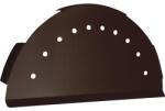 Precit Roof Capac de coamă PRECIT pentru țiglă metalică 0, 4x125x235 mm maro mat RAL 8017 (A28018CP010)