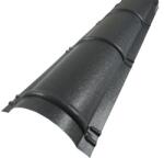 Precit Roof Coamă nervurată PRECIT pentru țiglă metalică 0, 5x245x2000 mm big stone RAL 7024 (A27024PA043)