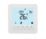 Techstar Termostat Techstar® TH-06, Ecran Digital, Incastrabil, 16A, 3500W, Alimentare 220V, Senzor Pardoseala, Alb (SKU2240)