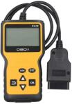 Techstar Dispozitiv de diagnosticare si scanare auto Techstar® V310, OBD2, Citire/ Stergere coduri de eroare, Ecran LCD, ABS/ESP/SRS, Universal, Galben/Negru (SKU2807)