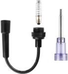 Techstar Tester scanteie bujie in linie Techstar, universal auto/moto/ATV, cu indicator luminos, diagnostic rapid „no spark, montaj intre firul de bujie si bujie (SKU3570)
