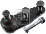 FEBI Pivot Axa Dreapta/Stanga (fata) (diametru Con 18mm cu Materiale Auxiliare) Renault Twingo Ii 1.2/1.5d/1.6 03.07-09.14 (FE182492)