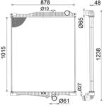 MAHLE Radiator, Racire Motor Cr2095000S Renault Trucks T Volvo Fh/Fh Ii/Fh Iii/Fh16 (CR2095000S)