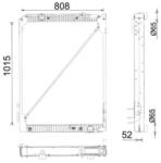MAHLE Radiator, Racire Motor Cr686001P Mercedes-Benz Actros (CR686001P)
