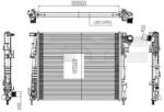TYC Radiator, Racire Motor 725-0032 Nissan Primastar Opel Vivaro A Renault Trafic Ii (725-0032)