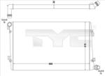 TYC Radiator, Racire Motor 737-0063-R Audi A3 Seat Altea/Leon/Toledo Iii Vw Eos (737-0063-R)