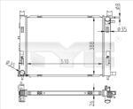 TYC Radiator, Racire Motor 728-0062 Dacia Dokker/Duster/Lodgy/Logan Ii/Logan Mcv Ii (728-0062)
