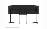 Next Level Racing Controlere, Volane si Casti gaming Next Level Racing ELITE Free Standing triple Monitor Stand Black (NLR-E036)