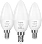 Lepro 600059-WW-EU-3 E14 C37 LED-izzó, 4, 2 W, 470 lm, 2700 K, meleg fehér, 3 db