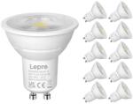 Lepro 200084-DW-EU-10 GU10 szabályozható LED-izzó, 4, 5 W, 345 lm, 6500 K, 38°, 10 db (200084-DW-EU-10)