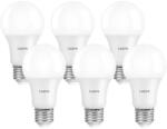 Lepro 100092-WW-EU-6 A60 E27 LED izzó, meleg fehér, 7 W, 6 db