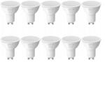 Lepro 200081-WW-EU-10 GU10 LED-izzó, 4, 5 W, 345 lm, 2700 K, 10 db