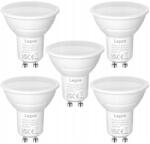 Lepro 200073-WW-EU-5 GU10 LED-izzó, 4, 5 W, 345 lm, 2700 K, meleg fehér, 5 db