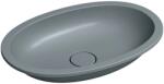Omnires Lavoar sub blat, Omnires SHELL M+, 54 x 34 cm, gri cenușiu mat (SHELL540UPAG)