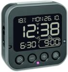 TFA Ceas digital de perete TFA Dostmann Bingo 2.0, negru, cu 2 alarme si termometru (65940919)