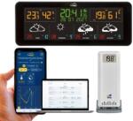 TFA Statie Meteo WLAN TFA Dostmann ID-07, Previziune Meteo 4 Zile, Negru (41683875)