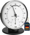 TFA Termometru si Higrometru Analogic TFA Dostmann 45.2032, cu Inel din Metal, pentru Controlul Temperaturii si Umiditatii (20118189)