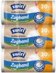 Swirl Sacose de gunoi Swirl 20L, rezistente si impermeabile, 3 x 15 bucati (13831717)