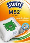 Swirl Sac de aspirator Swirl M 52 EcoPor, 10 bucati, filtrare 99, 99, material reciclabil (95301784)