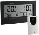 TFA Termometru digital TFA Dostmann Twin, interior si exterior, cu alarma de temperatura, negru (58497690)