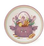 Hermia Service Plate Set (6 Pieces) Matte White X00019961