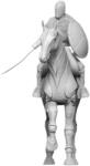 WizKids Miniatură Wizkids Games: Dungeons & Dragons - Nimblewright Steed with Rider (Nolzur's Marvelous Unpainted Miniatures) (WIZ90899)