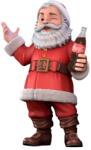 MINIX Figurină de colecție Minix - Coca-Cola, Santa Claus, 12 cm (19076) Figurina