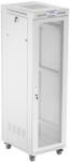 Lanberg Free-standing installation rack cabinet 19 inches 42U 600x800 perforated doors LCD gray (Flat pack) (FF01-6842-23SL) - vexio