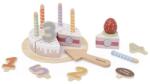Viga Toys Jucărie din lemn Viga Toys PolarB - Tort aniversar cu cifre și lumânări (44286) Bucatarie copii