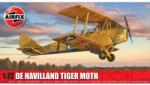 Airfix Model de asamblat Airfix Militar: Avion - Biplan de antrenament britanic De Havilland Tiger Moth (AIR02106A)