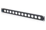 ASSMANN 1U rack panel for 12 x D-Type modules (DN-97696) - tripont
