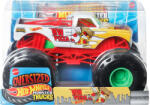 Mattel Hot Wheels Monster Trucks: Pizza Co. monster autó 1/24 - Mattel (FYJ83/JKP85)