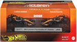 Mattel Hot Wheels F1 Kisautó 2-es Csomag - McLaren: Norris + Piastri - Mattel (JMM91)