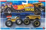 Mattel Hot Wheels Monster Trucks: Haul Y'All vs Too S'Cool kisautó 2db-os csomag 1/64 - Mattel (FYJ64/JLV85)