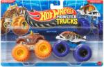 Mattel Hot Wheels Monster Trucks: Steer Clear vs Piran-Ahhh kisautó 2db-os csomag 1/64 - Mattel (FYJ64/JLV83)