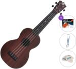 Pasadena WU-21W(BK) Standard SET Wood Grain (Black) Szoprán ukulele