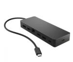 HP USB-C Multiport Hub Laptop Dokkoló HDMI, DispalyPort, 2xUSB-C, 2xUSB 3.1, LAN (Internet) (50H55UT)