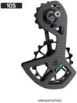 Cyclami tuning karbon váltógörgő rendszer Shimano 105 (R7000) - 11s hátsó váltóhoz, matt fekete