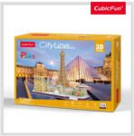 CubicFun Puzzle 3d Paris 114 Piese - Cubicfun (cumc254h)