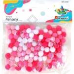 TITANUM Polyester pompons 10mm mix 120pcs - mallbg - 19,52 лв