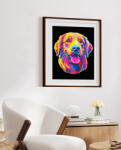 Lowlands DIAMOND DOTZ Golden Retriever Neon
