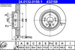 ATE Disc frana ATE 24.0132-0158.1 (24.0132-0158.1) - turbochic